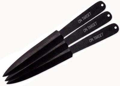 On Target 3 Blade Throwing Knife Set